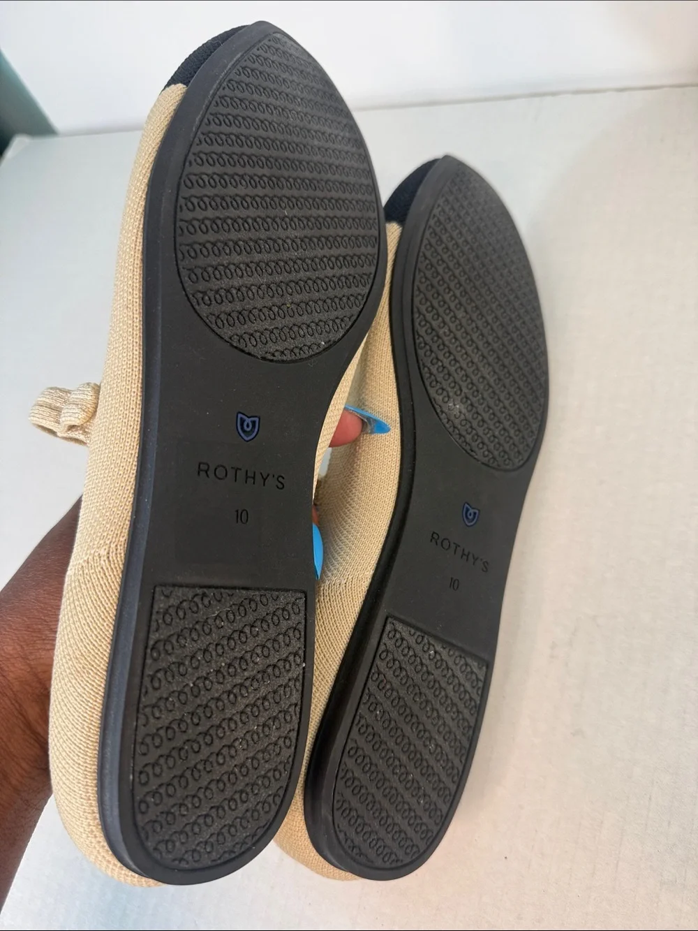 Rothy’s The Square Mary Jane Flats size 10